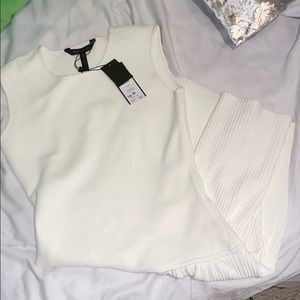 BCBGMaxazria white/cream summer dress